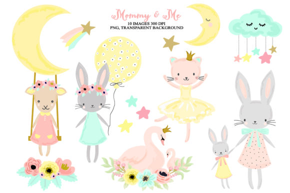 Download Cute Nursery Woodland Baby Girl Animals - Woodland baby Collection